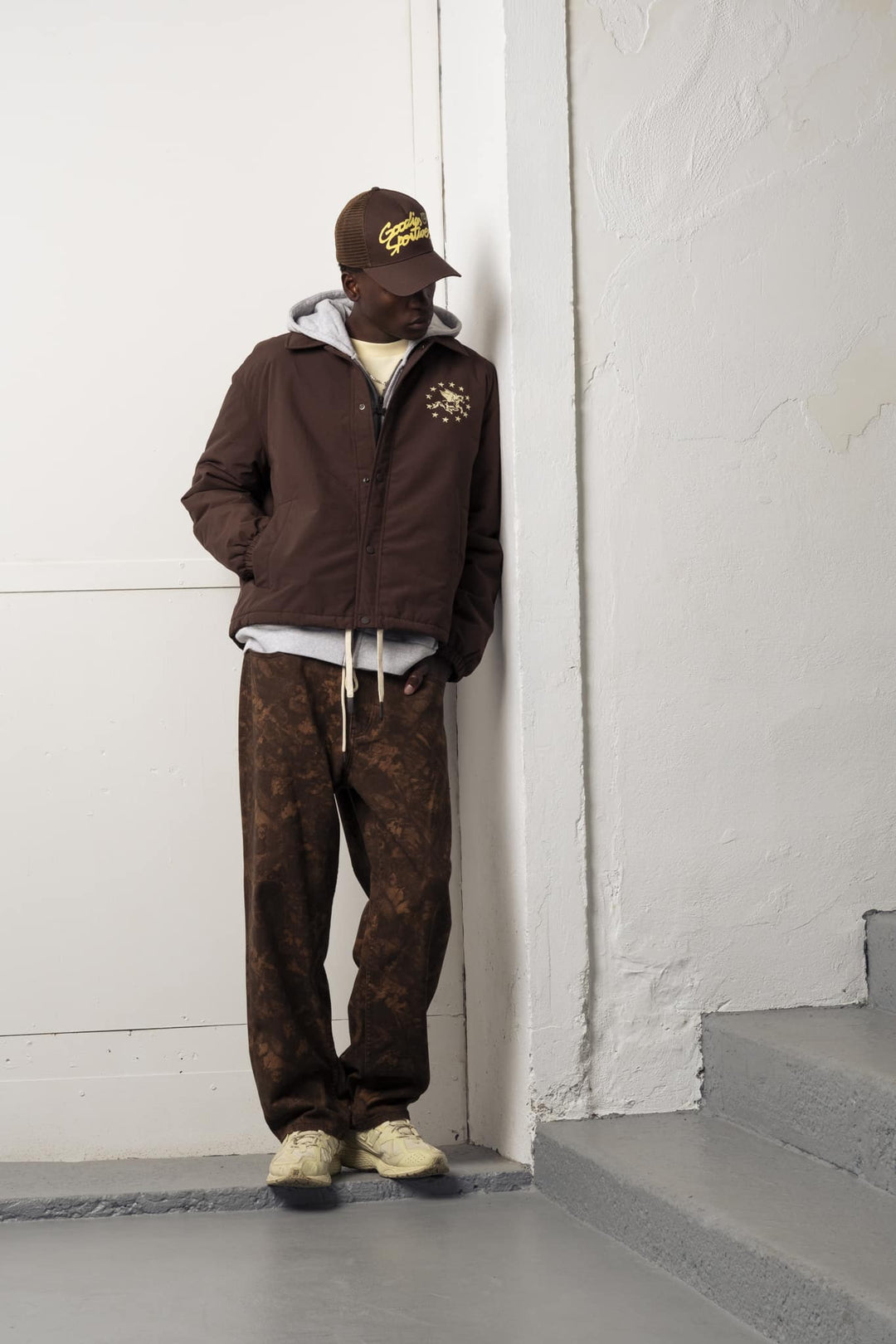Memory brown jacket