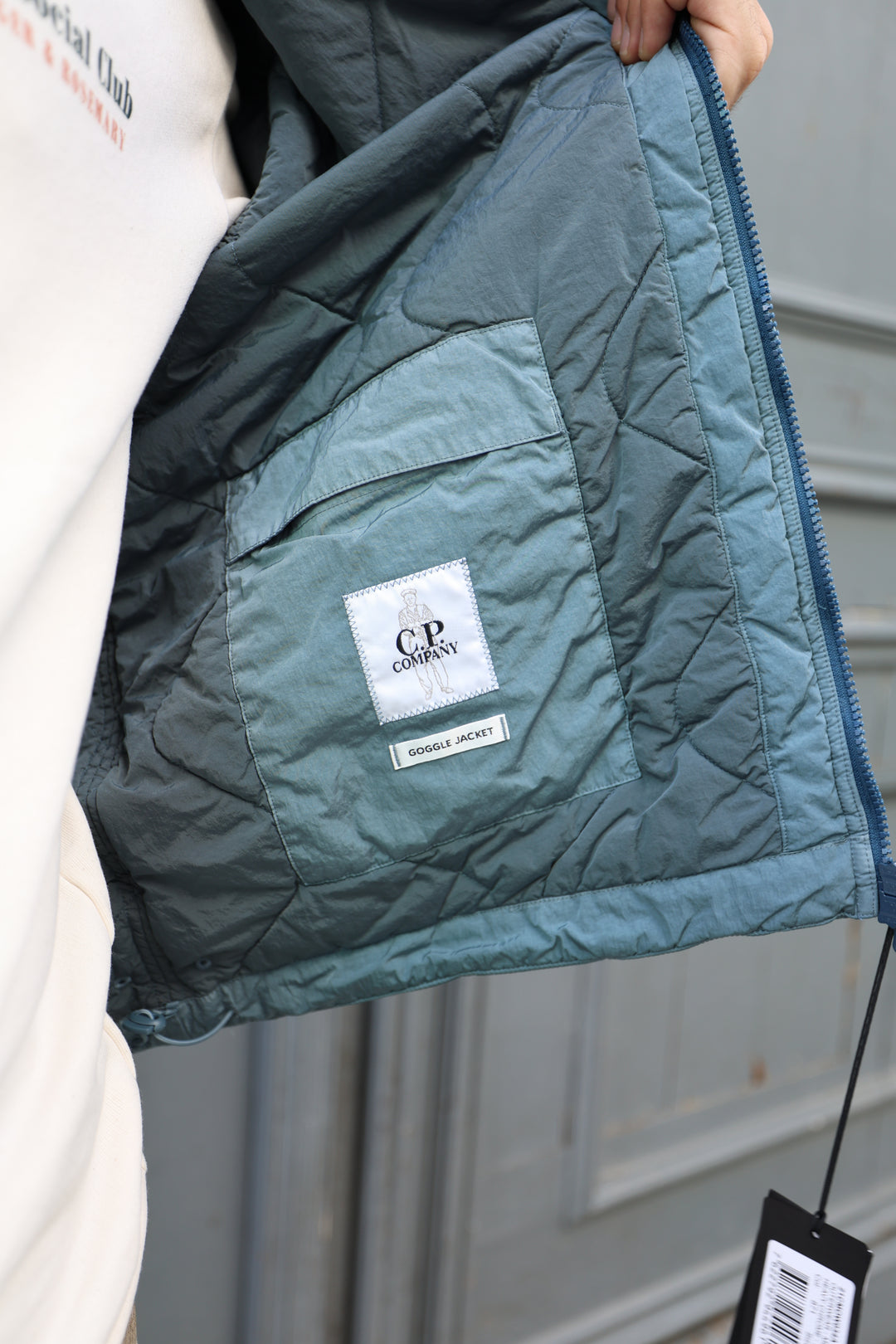 Medium jacket heavy chrome / orion blue ( col 871 )