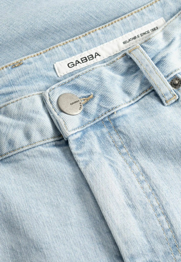 Markus Derby Short - Vaquero azul claro