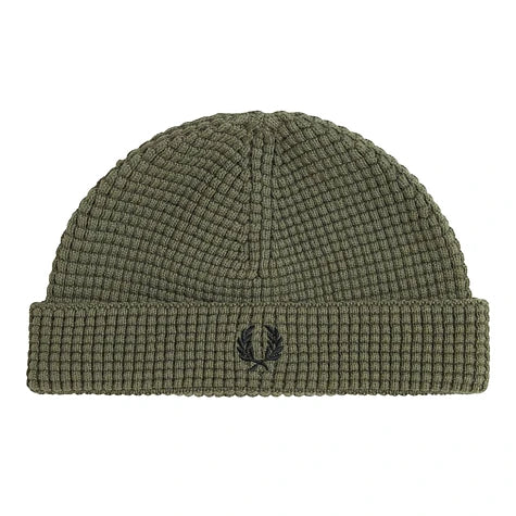 Waffle beanie - lrl green