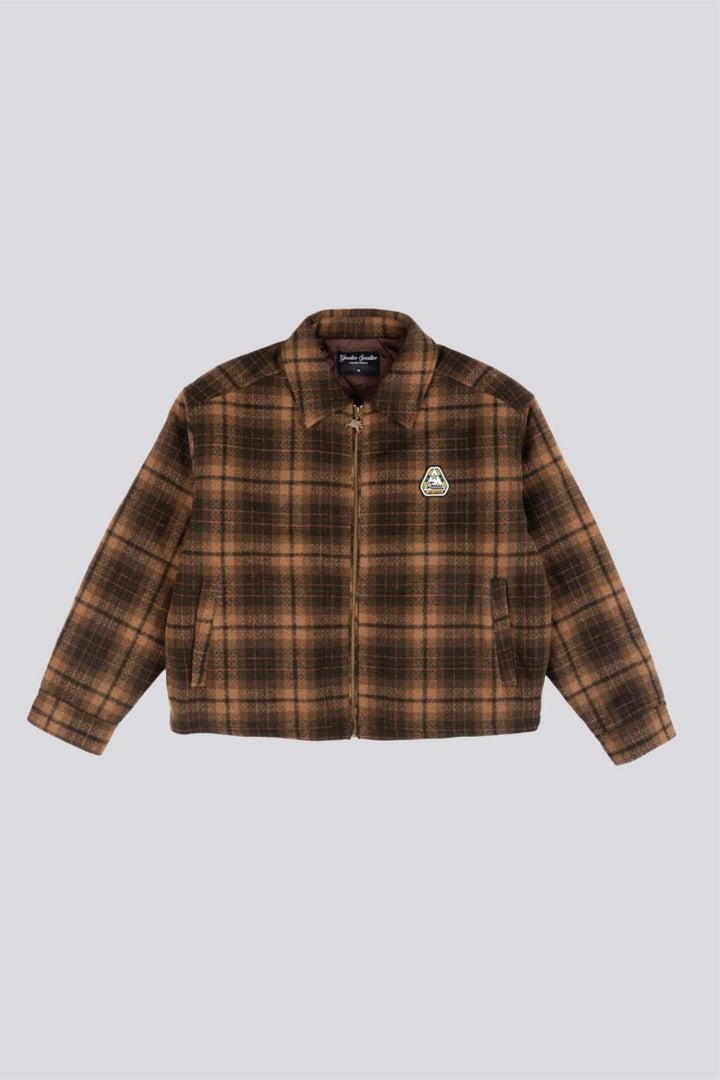 Hiker cheks overshirt