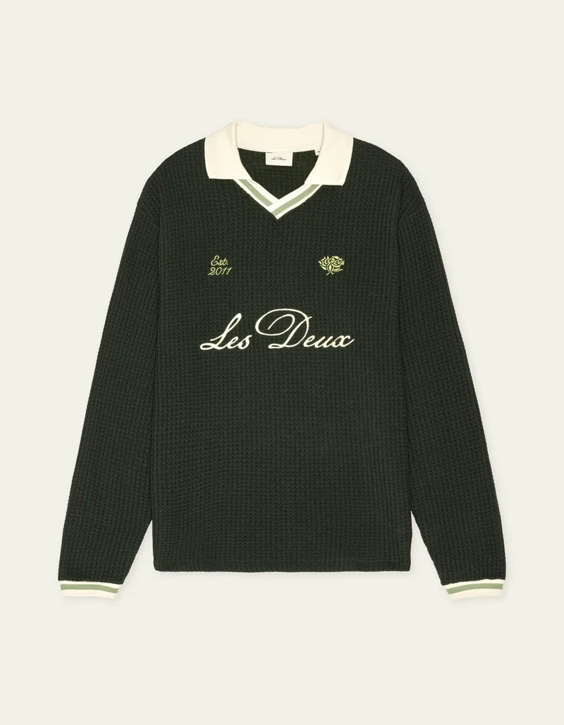 Waffle LS Football Jersey - Rosin Green
