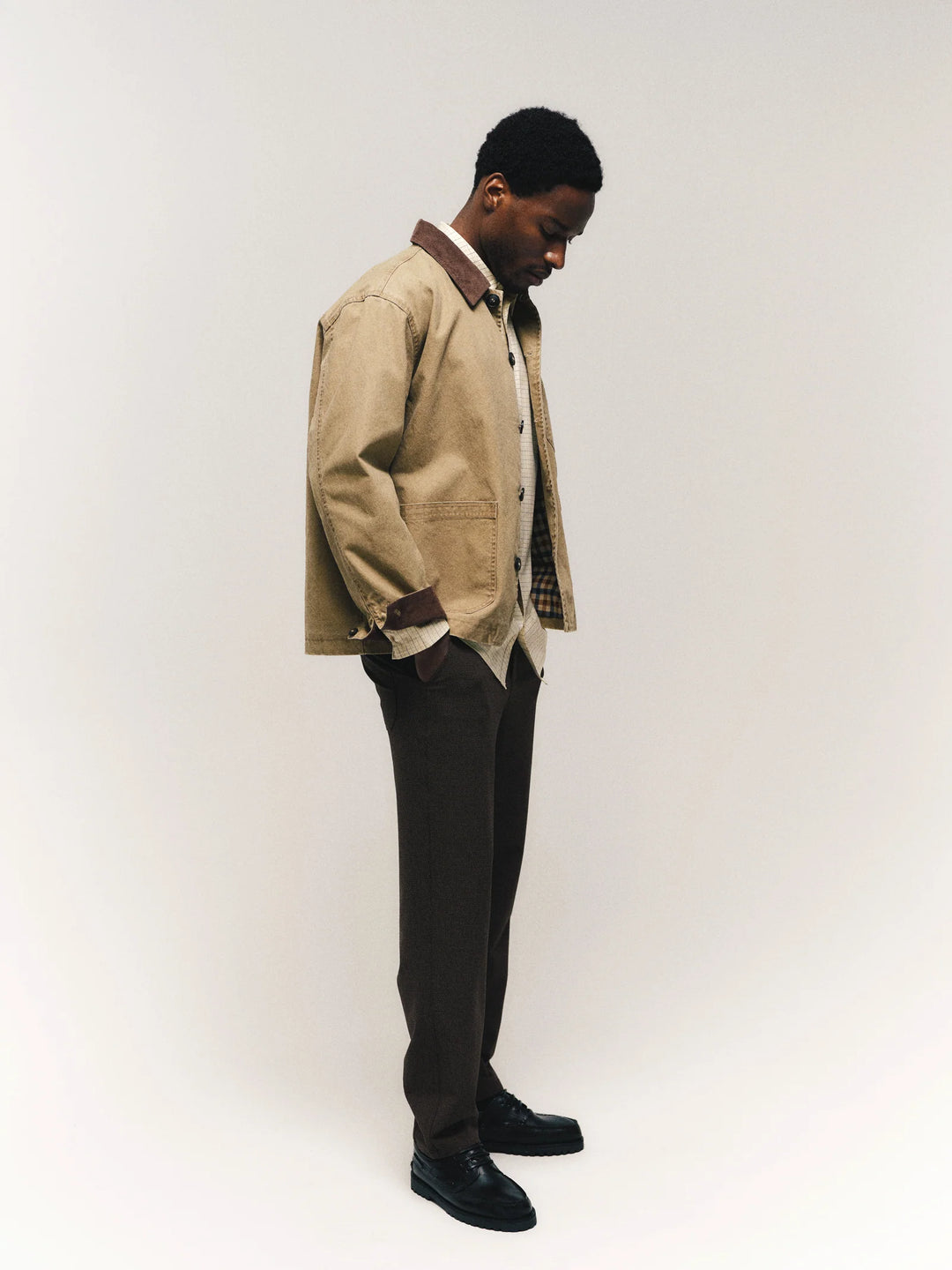 Otto Tela Outerwear - Sand Crocker