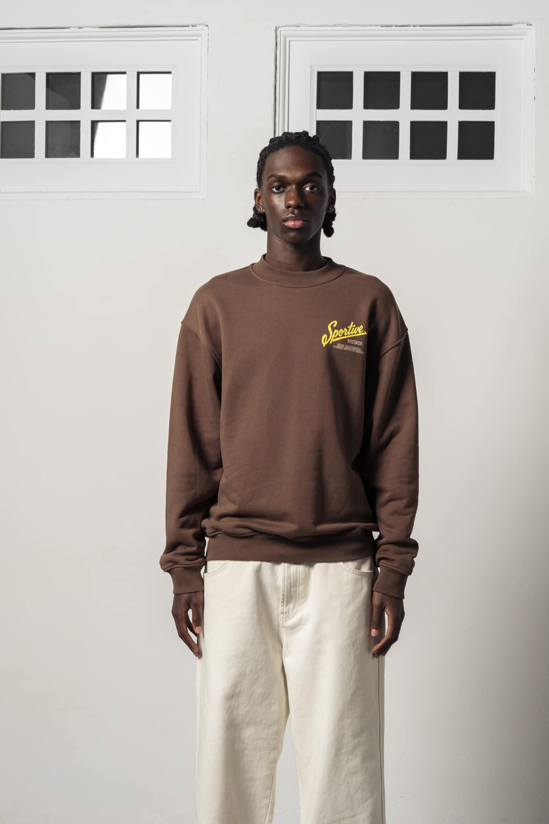 Intercontinental Brown Crewneck