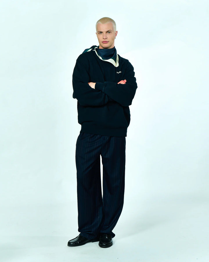 Crewneck sweater met logo - Night