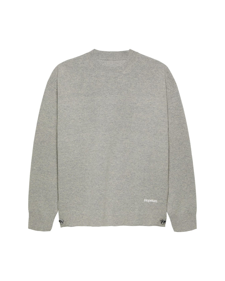 Basic Crewneck - Grijs Melange
