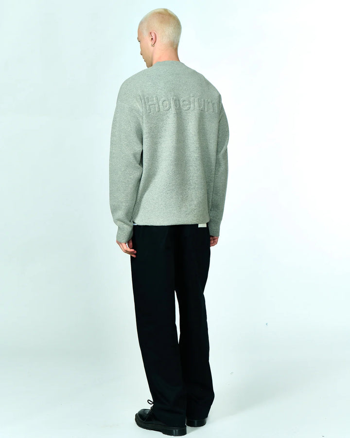 Basic Crewneck - Grijs Melange