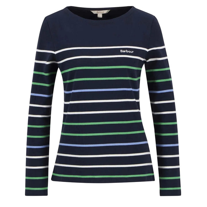 Barbour Hawkins top - navy stripe