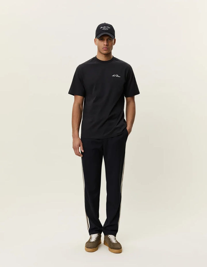 Signature Print T-shirt - Black