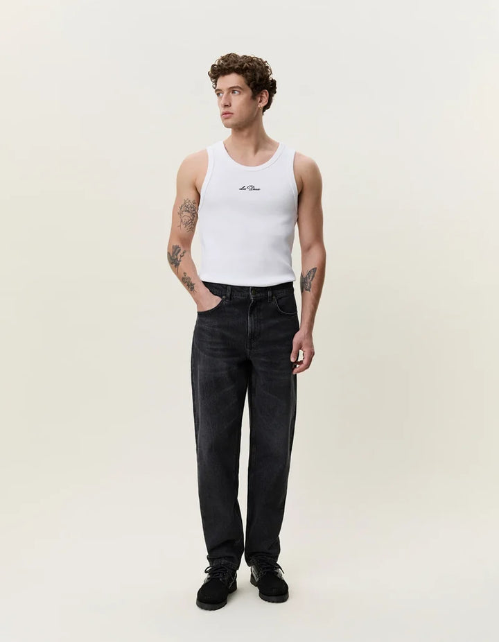 Ryder Black Washed Denim Jeans