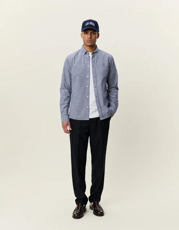 Camisa Oxford ligera a rayas
