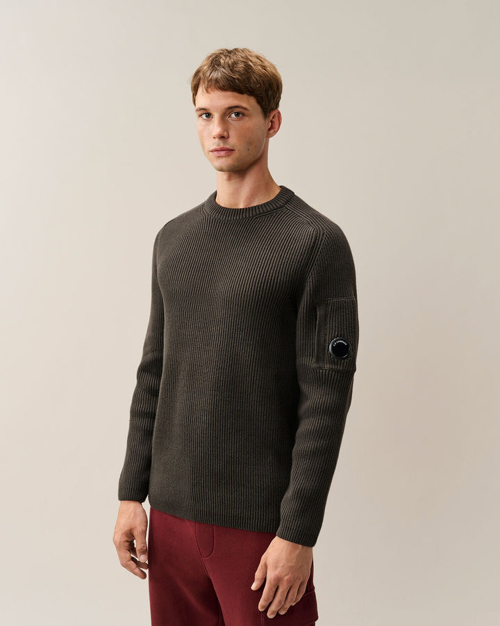 Crew neck full rib / Raven ( col 985 )