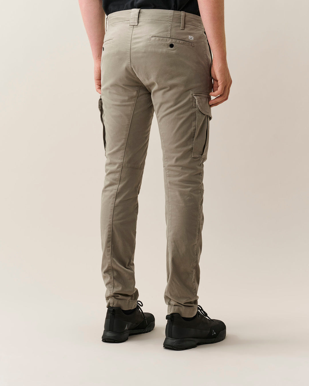 Cargo Pant Stretch Satin - Beige Col328