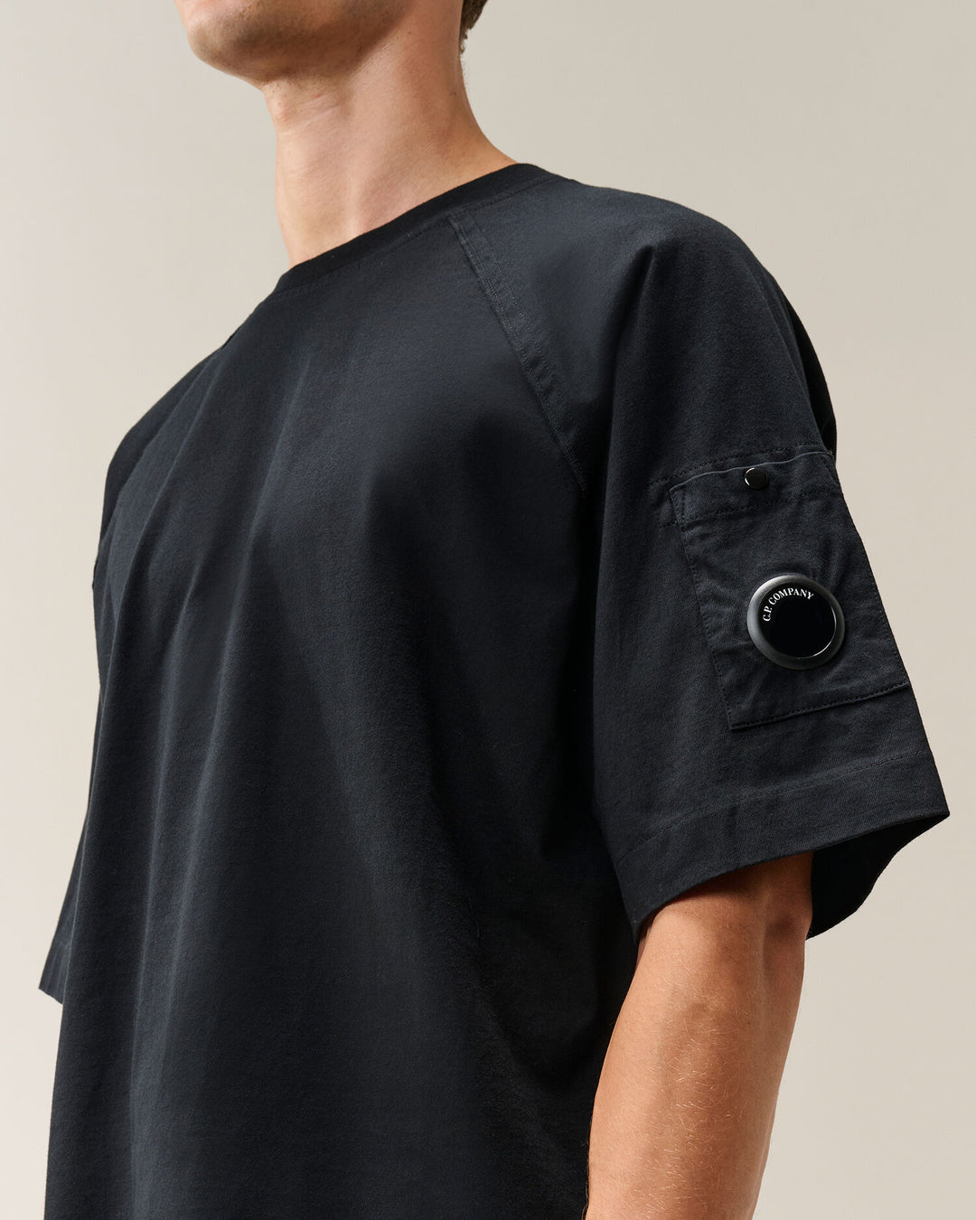 Short sleeve 30/2 jersey / black ( col 999 )