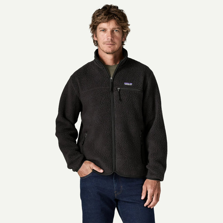 Ms restro pile jacket - noir