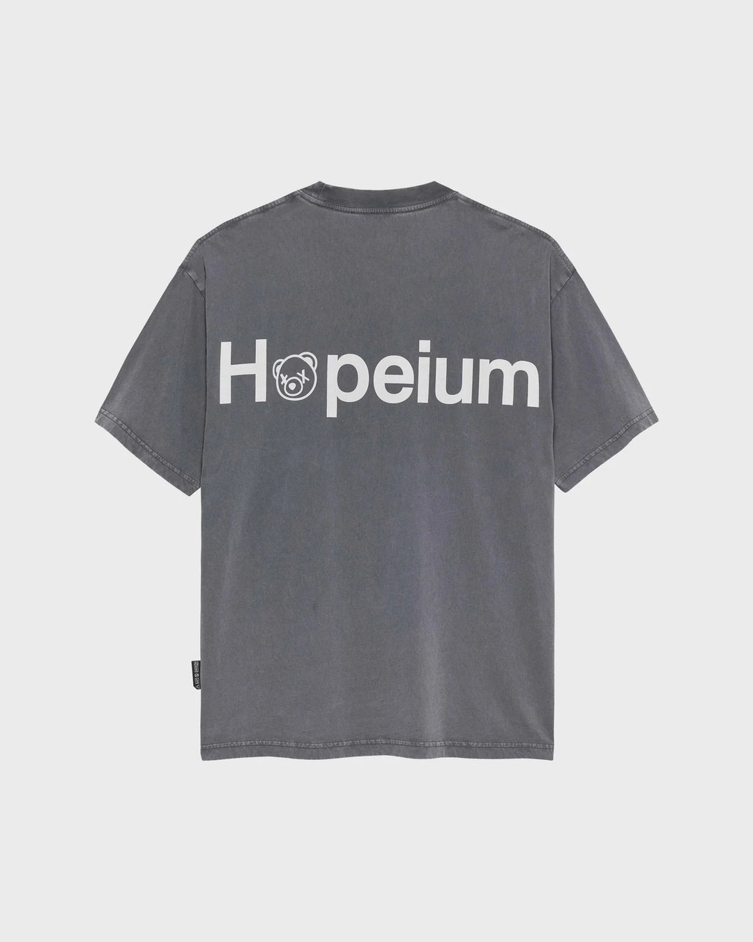 T-shirt met logo / zware grijs