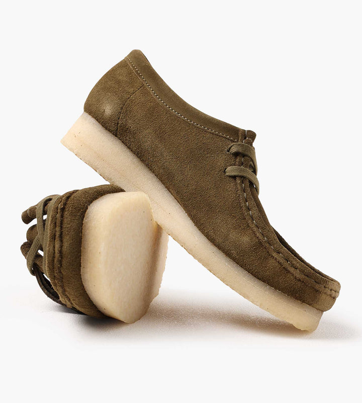 Wallabee - Olive Suede