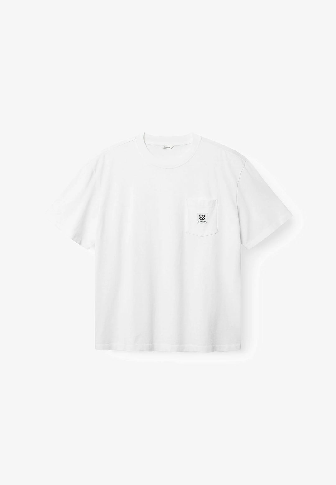 Camiseta holgada de manga corta Nigel - Blanco