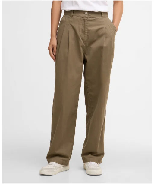 Barbour Fern Trousers - dusky green