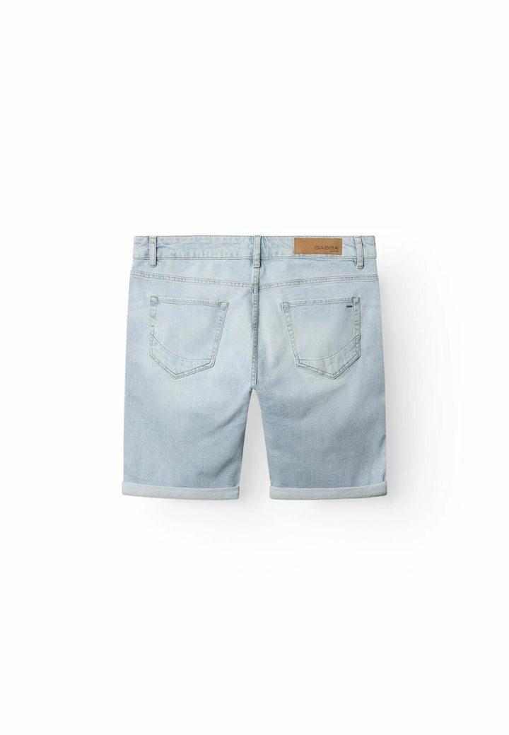Markus Derby Short - Vaquero azul claro
