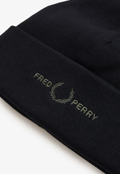 Graphic flp beanie / black