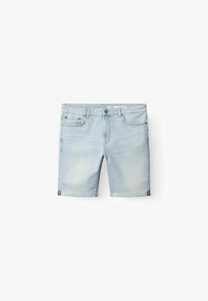 Markus Derby Short - Vaquero azul claro