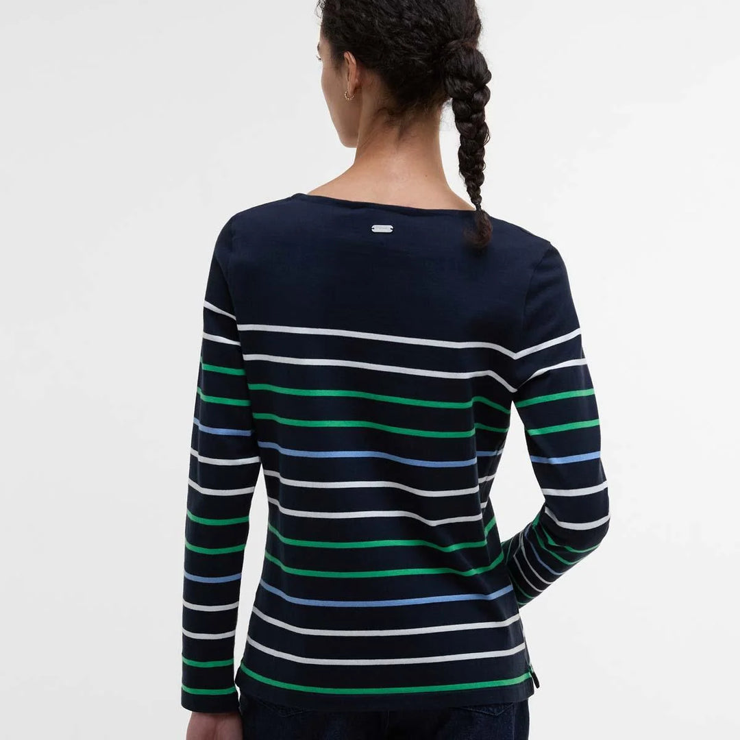 Barbour Hawkins top - navy stripe