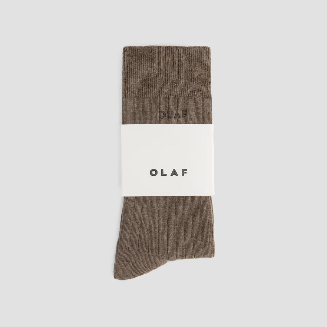 Olaf Studio Socks - Chocolate Chip