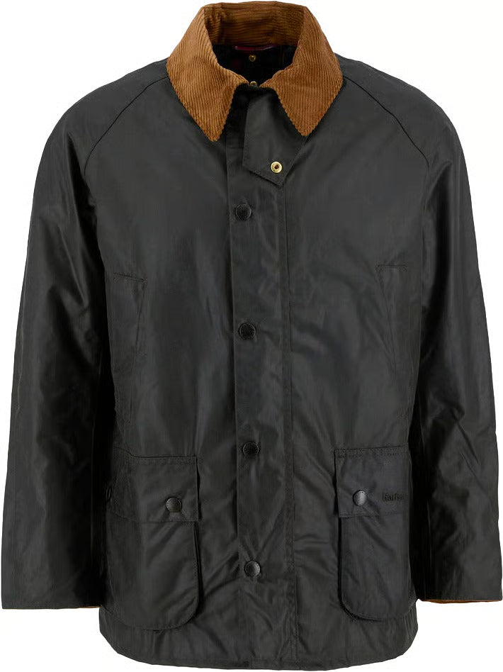 Barbour festive Ashby wax - sage/evergreen