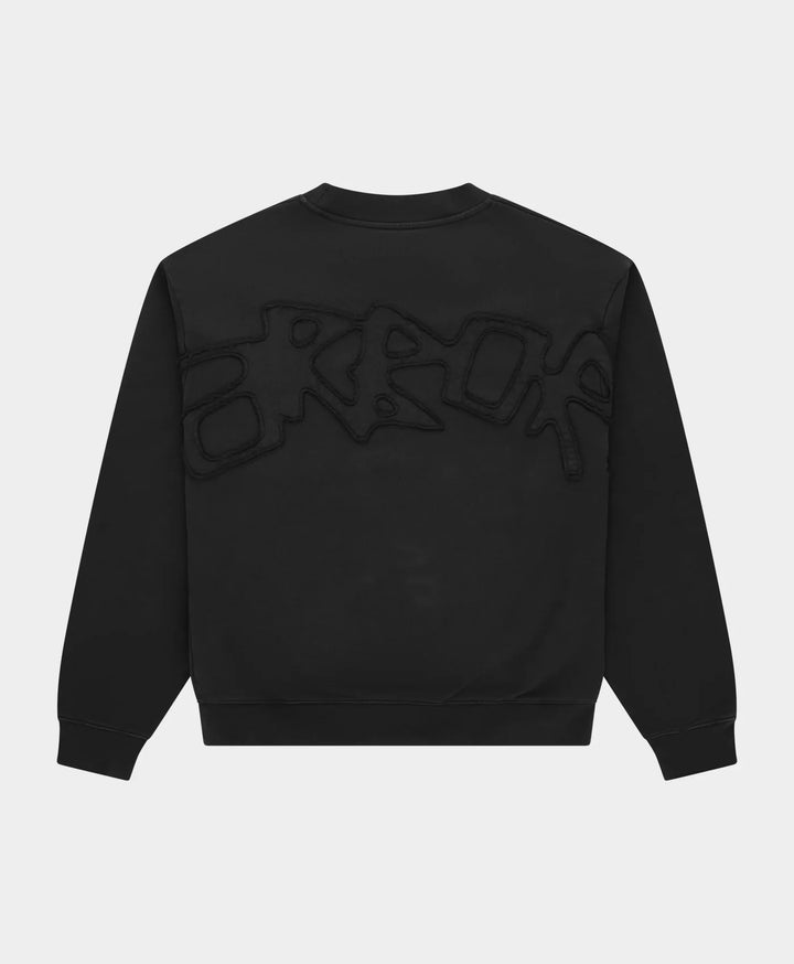 Big Application Crewneck - Black