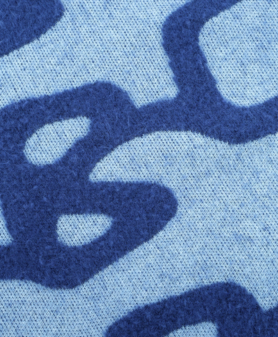 Big Logo Arbor Alpaca Knit - Blue