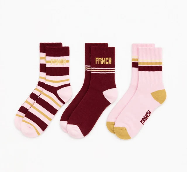 Chaussettes Cerisier - Rose