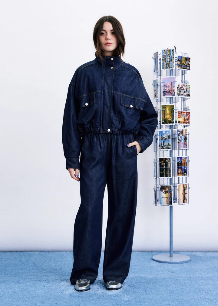 Veste kiso / bleu marine