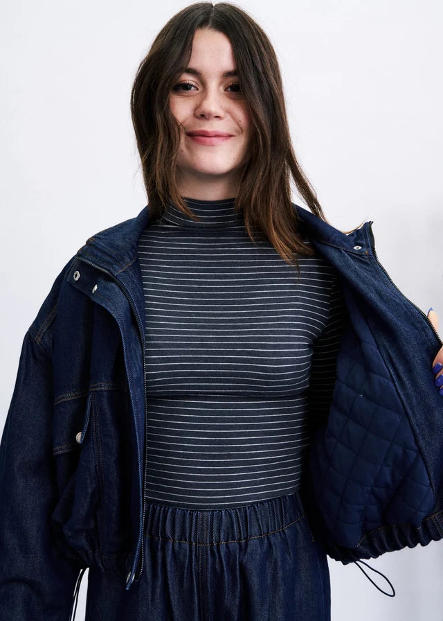Veste kiso / bleu marine