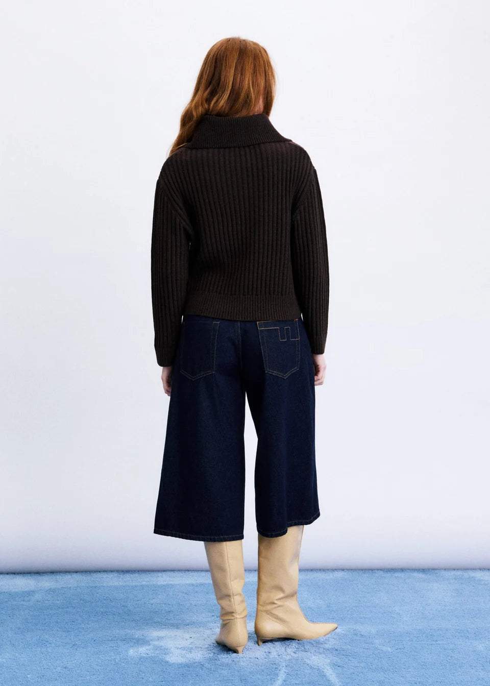 Cardigan kerkis / chocolat