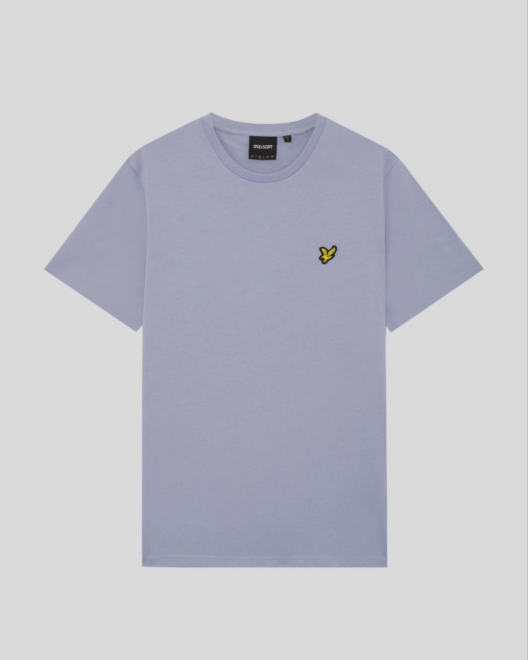 Cotton Crew Neck T-Shirt – T-shirt homme Bubble Blue