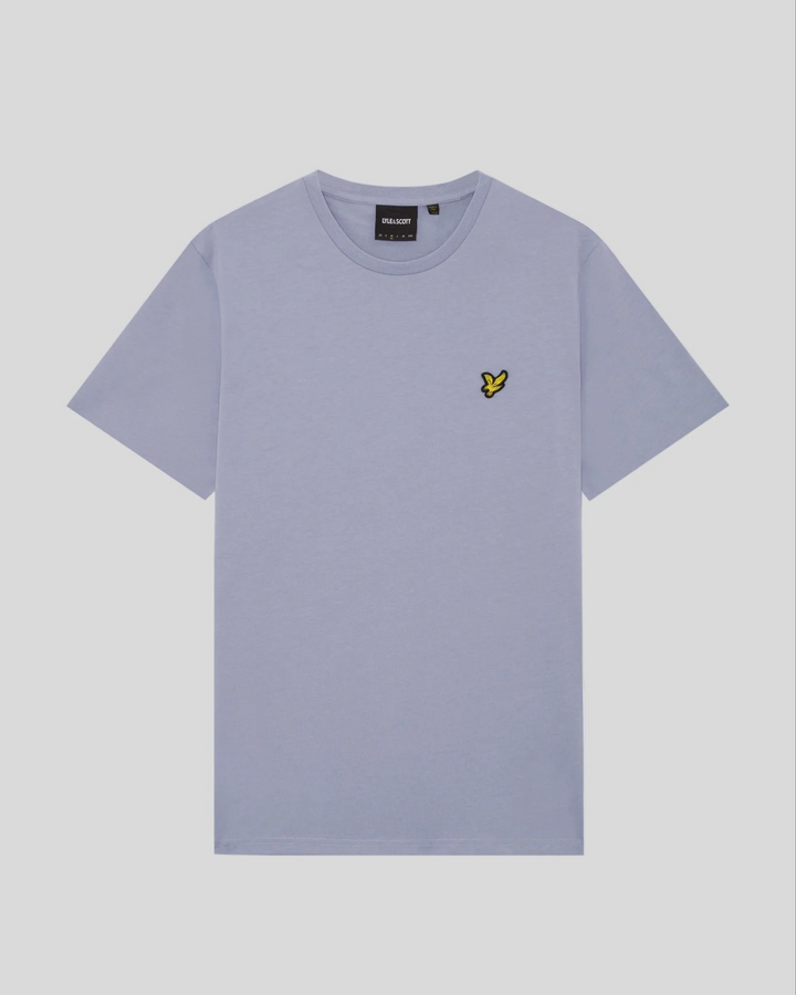 Cotton Crew Neck T-Shirt – T-shirt homme Bubble Blue