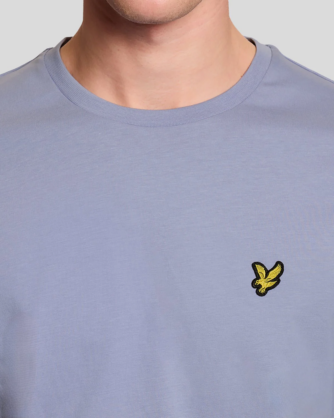 Cotton Crew Neck T-Shirt – T-shirt homme Bubble Blue