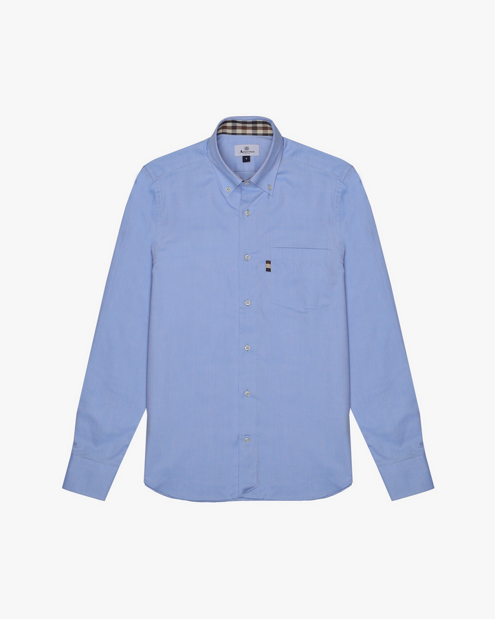 Active Button-Down Oxford Shirt – Chemise homme bleu pâle