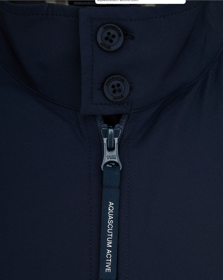 Aquascutum Active Shell SP Harrington – Veste homme bleu