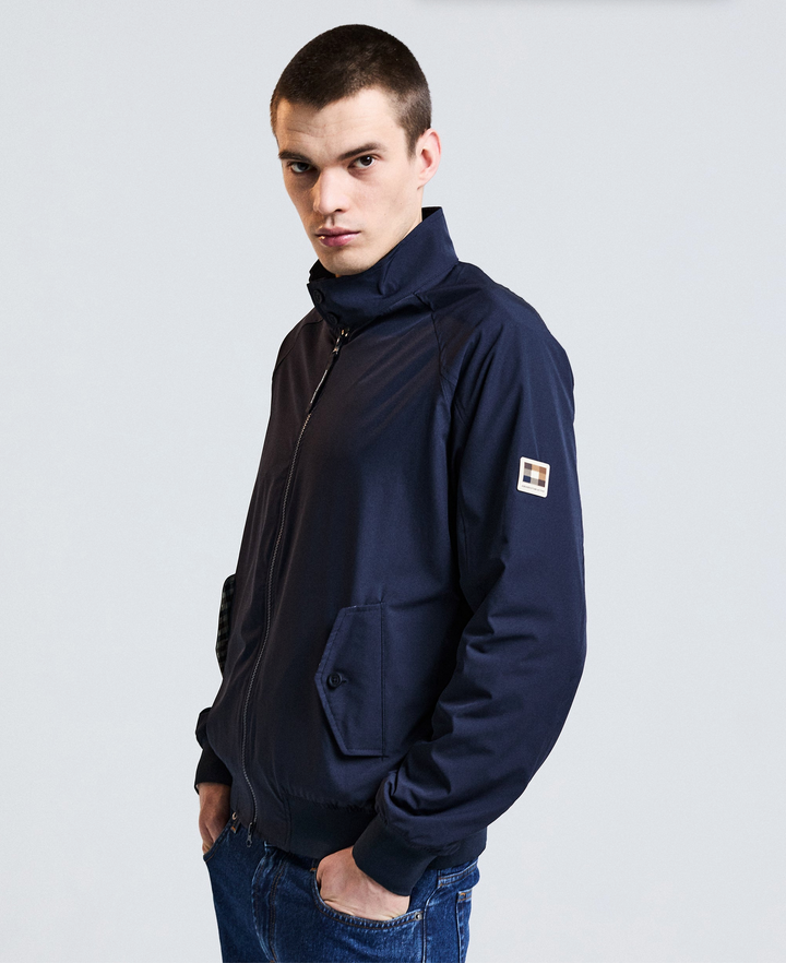 Aquascutum Active Shell SP Harrington – Veste homme bleu