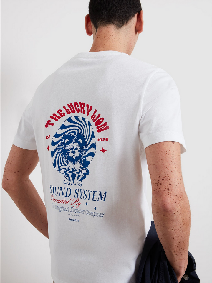 Morween Graphic T-Shirt – T-shirt homme blanc