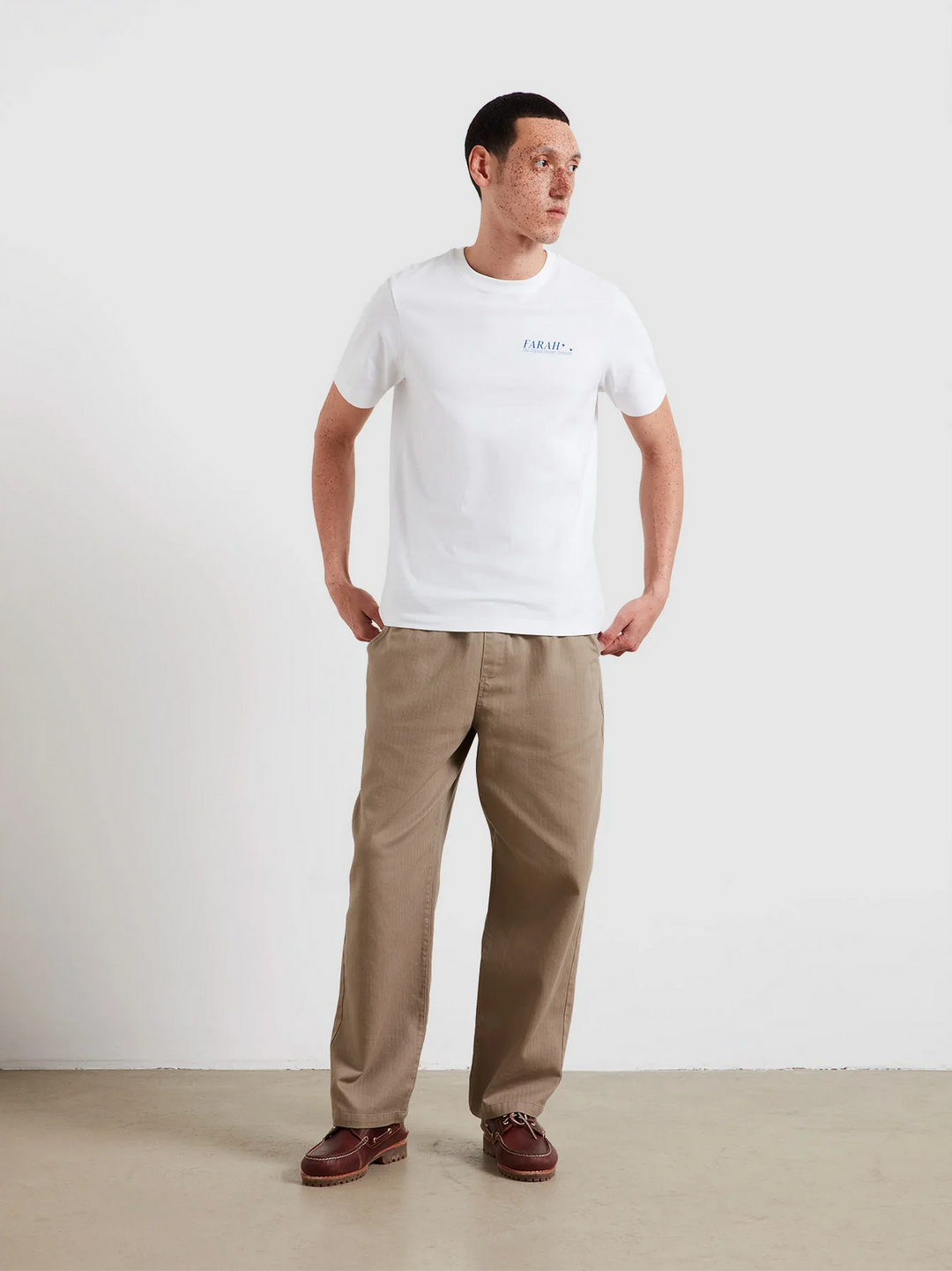Morween Graphic T-Shirt – T-shirt homme blanc