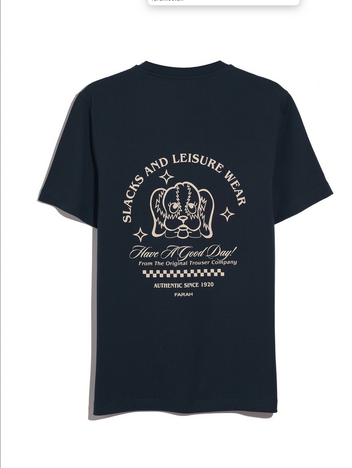 Byron Graphic T-Shirt – T-shirt homme bleu