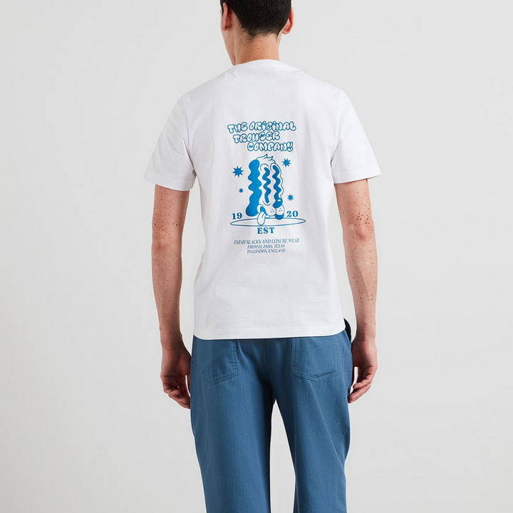 Tristan Graphic T-Shirt – T-shirt homme blanc