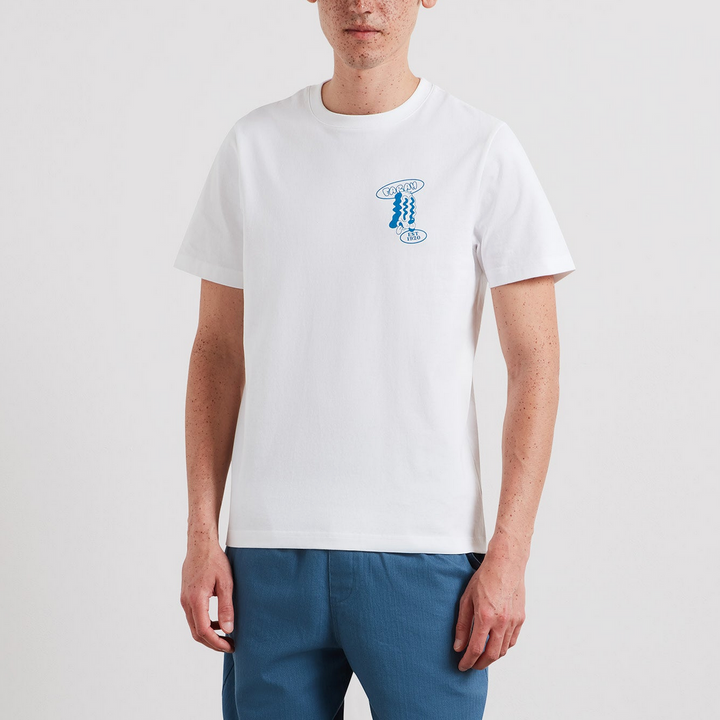 Tristan Graphic T-Shirt – T-shirt homme blanc