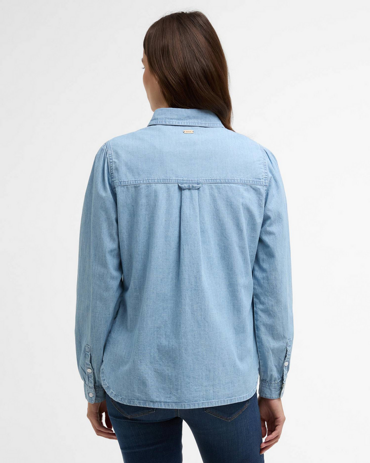 Zaria Long-Sleeved Shirt – Chemise femme chambray