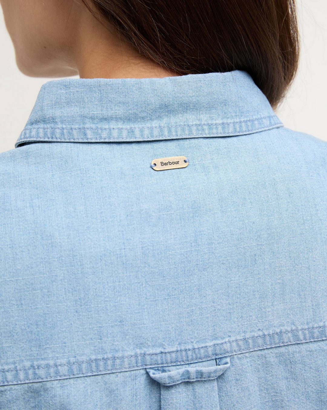 Zaria Long-Sleeved Shirt – Chemise femme chambray