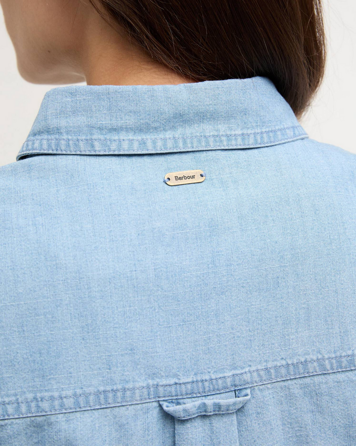 Zaria Long-Sleeved Shirt – Chemise femme chambray