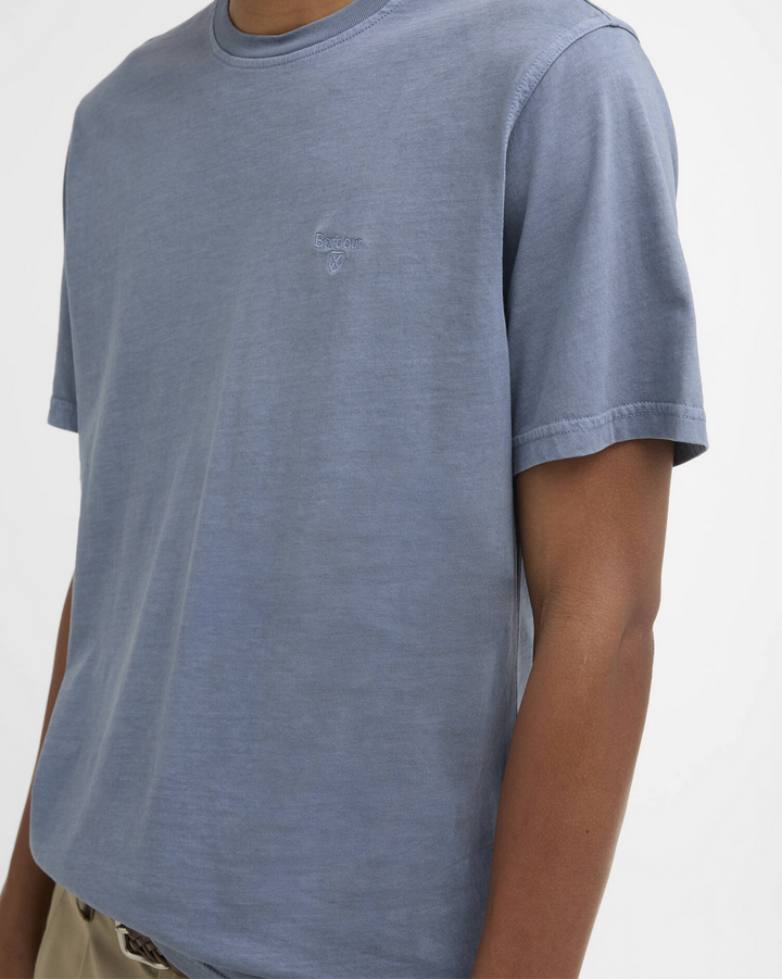 Washed Tartan T-Shirt – T-shirt homme Washed Blue light